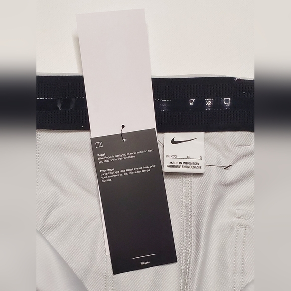 Nike Golf Utility Pants Mens Size 36 Standard Fit Repel Water GreyDA2914-025 - Picture 7 of 12